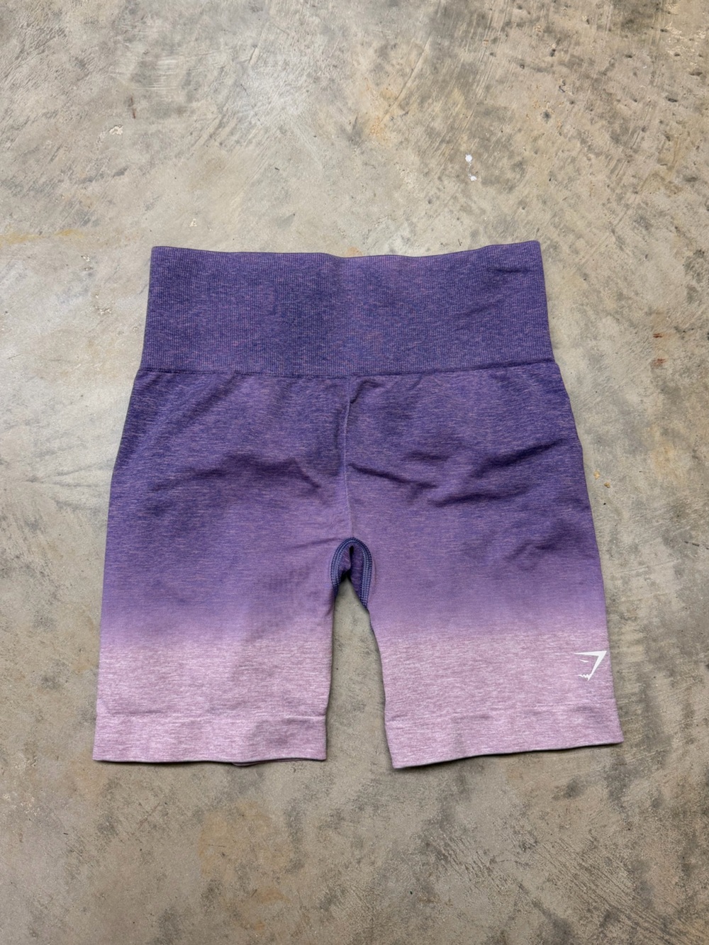 Gymshark Purple Ombre Athletic Shorts - Picture 2 of 2
